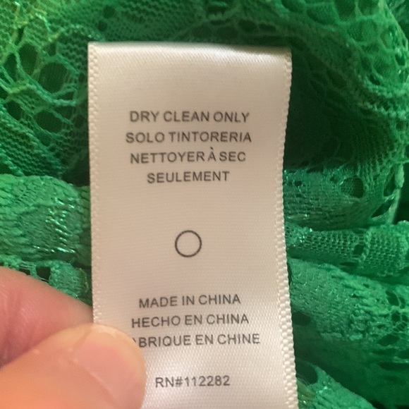 Adelyn Rae Strapless Lace Dress - Picture 10 of 10